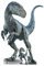STAR CUTOUTS SC4080 Raptor Jurassic World Dominion Karton-Ausschnitt in Lebensgröße mit Mini-Ausschnitt
