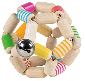 Goki Greifling Elastik Ball, gestreift