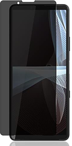 Jewloofa Schutzfolie für Sony Xperia 10 III Privacy Panzer Schutz Glas, 1 Stück Anti Spähen Privatsphäre Sichtschutzfolie, 9H/Blasenfrei, Anti-Spy Panzerfolie für Xperia 10 III