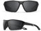 TOREGE Polarisierte Sport-Sonnenbrille für Männer und Frauen, Schießen, Radfahren, Laufen, Golf, Angeln, Sonnenbrille, langlebige Linse, Mattschwarzer Rahmen & graue Linsen