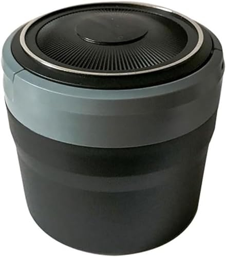 HCGLED Auto Rauchfreien Aschenbecher für VW Arteon Sharan Touareg Amarok Taro Teramont, Easy Clean Up Aschenbecher Abnehmbarer Auto Aschenbecher,D