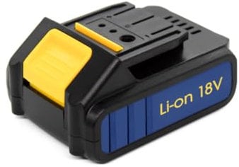 Skotek 18V Lithium Ion Battery Replacement For SK18VD, SK18B, SK18C & SK18KIT Drill Range Only. The Lithium Battery Will Only Fit The Cordless Drill Mentioned