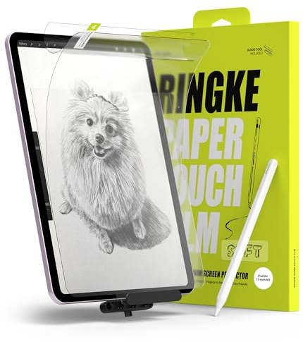 Ringke Paper Touch Film (Soft / 2 Pezzi) Compatibile con Pellicola iPad Air 13 inch M3 / M2 Pellicola Effetto Carta Protezione Schermo