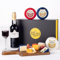 Perfect Companions Cheese & Port Gift Set | The Cheshire Cheese Company | Includes bottle of Late Vintage Bottled Port, 37.5cl and 3 Waxed Cheeses