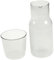 OKUMEYR Einzigartiges Set Aus Wasserbecher Und Wasserkocher Aus Glas Robuste Trinkbecher Für Partys Teepartys Und Bankette
