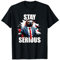 Lustiges Faultier Portrait im Anzug mit Krawatte T-Shirt