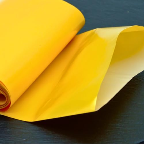 Sterildarm – Därme Kunstdarm Kunstdärme Kunststoffdärme für Aufschnitt Kunststoffhülle (Ø85mm/5mts - Gold)