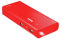 Power Bank Portatile, 10000mAh, 2 Porte USB, LED Indicatore, Rosso