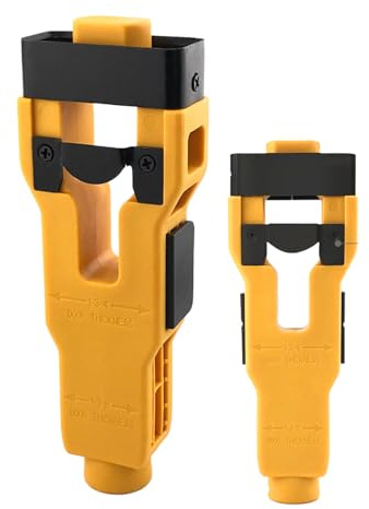 Door Lock Installation Kit - Accurate Hole Saw Mortise Unit, Stable Template Frame, Ergonomic Chisel Piece, Multi Function Fitting Tool | Reliable Door Mechanism Setup for Professionals Enthusiasts