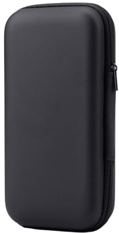 Harnovlis Power Bank Case EVA Darts Bag, Portable Hard Shell Travel Bag Hard Drive Case Travel Organiser Game Bags for Electronics Travelling Essentials (Black)