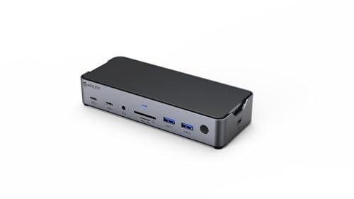 eSTUFF Triple USB-C Docking Station, GLB232006