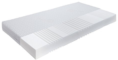 FMP Matratzenmanufaktur orthopädische 7 Zonen Kaltschaummatratze Noblesse Medipurbezug Härte: H2 (bis max. 85kg) Gr. 80x190 cm