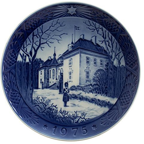 ROYAL COPENHAGEN PIATTO DI NATALE 1975 ORIGINALE PORCELLANA PRIMA SCELTA
