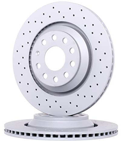 ZIMMERMANN 100.3309.52 2x Bremsscheiben Hinten Ø310mm außenbelüftet gelocht Kompatibel mit VW Golf 7 Schrägheck 5G1, BQ1, BE1, BE2 3QF615601A 1K0615601N 3QD615601A