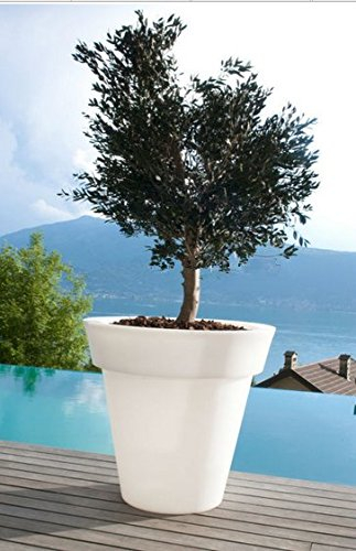 GOWE Waterproof H80cm 16 Colors Illuminated Gota Planter Flower Floor BoughPot Light LED Outdoor Pot Lamp,Fruit Bowl Serving Tray