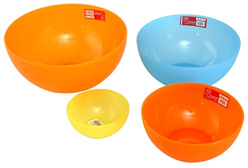 H&H Pengo 6003720 Sunny Salatschüssel, 20 cm, Mehrfarbig