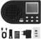 WILDGAMEPLUS Llamador de pájaros al aire libre de 10 W de potencia, señuelos de pájaros, pantalla LCD, recargable, reproductor de MP3 KLD-360