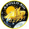 Artery8 Weltraum NASA Apollo 13 Mission Emblem Abzeichen Patch Ungerahmter Druck 30x40 cm