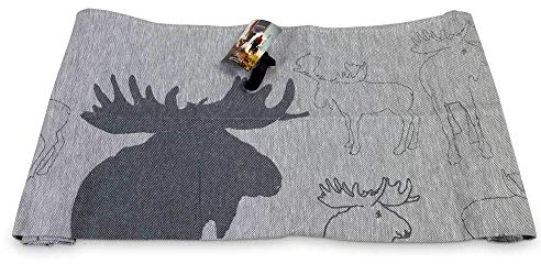 JOKIPIIN Saunahandtuch KAIKU Elch/Handtuch/Badetuch rollbar für Platz in der Badetasche