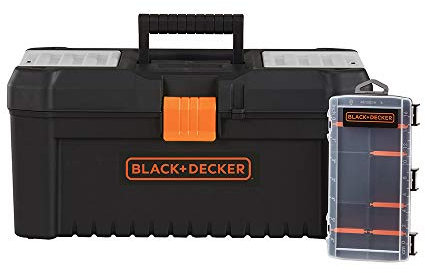 beyond by BLACK+DECKER Tool Box & Organizer, 16-Inch, 10-Compartment (BDST60096AEV)