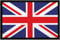 MoonWorks® Fußmatte Union Jack Britische Flagge Aufdruck Print Fahne England rutschfest & waschbar schwarz 60x40cm