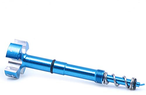 ANCLLO Motorrad-Luft/Kraftstoffmischschraube, FCR Carb Air Fuel Gemisch Schraube Einsteller für Hon-da CRF150R Yama-ha Suzuk-ki (blau)