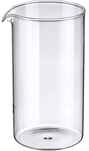 Westmark Ersatzglas, Füllvolumen: 1 l, Hitzebeständig, Borosilikatglas, Transparent, 24732260