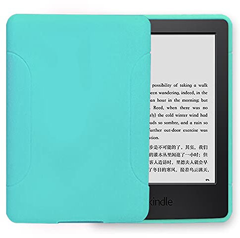 Coque pour Kindle Paperwhite (11ème génération, version 2021) – Coque de protection fine en gel TPU pour liseuse Kindle Paperwhite 7,8 (vert)
