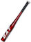 34 Inch Red Aluminium Baseball Bat Light Long Baseball Bar Stick Metal Large Waterproof Anti Slip Handle for Training Practise