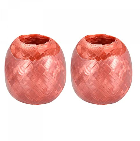 sourcing map Corda di plastica in poliestere nylon per uso domestico in dotazione per imballaggio, giardinaggio, lunghezza 50 m, confezione da 2 pezzi