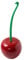 Brosse de Toilette en Cerisier, Pinceau de Toilette Brosse de Toilette en Forme de Cerise Brosse de Toilette Longue Brosse de Toilette Salle de Bain Courbe Propre brosses avec Porte-vin