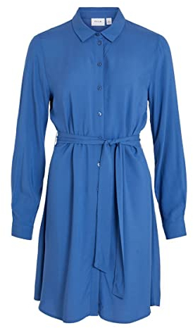 Vila Female Blusenkleid Taillengürtel –