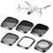 NEEWER 6PCS Objektivfilter Kit kompatibel mit DJI Air 2S, UV CPL ND4 ND8 ND16 ND32 Multi Coated HD Optical Glass, Aluminiumlegierung Rahmen Neutral Density Polarizer Filter für Drohne Kamera Zubehör