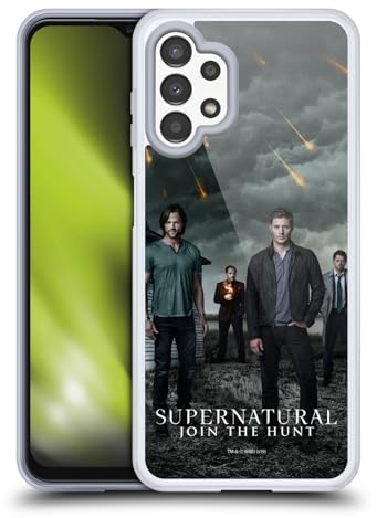 Head Case Designs Offizielle Supernatural Staffel 12 Gruppe Schluessel Kunst Gel Handyhülle Hülle [Militärischer Schutzgrad] Kompatibel mit Samsung Galaxy A13 (2022)
