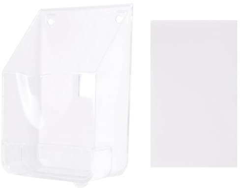 Tsadeer Waterproof Transparent Waterproof Bell Cover for Doorbell Wires Home Door Bell
