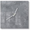 DEQORI Glasuhr | 30x30 cm | Motiv Betonstruktur im Detail | ausgefallene leise Design Uhr aus Glas | Wanduhr für Wohnzimmer & Küche | Moderne Hingucker Uhr für die Wand