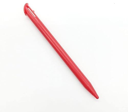 VKMKV 12 pièces Nouveau Stylet Tactile Noir Blanc Rouge Bleu for Nintendo New 3DS LL/3DS XL 2015 (Color : Rosso)