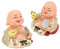 Jiawu Lachende Buddha-Statue, Solarbetriebene Wackelkopf-Auto-Ornamente, Buddhistische Maitreya-Buddha-Statuen, Wohlstand Einladende Mönchsskulptur, Heim-, Büro-Desktop-Dekorationen