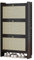 Rattan-Schrank, Schuhschrank für den Eingangsbereich, schmaler Schuhregal-Organizer, schmaler Schuhschrank, freistehender Schuhschrank aus Holz mit Metallbeinen für Eingangsbereich, Flur, Schlafzimmer