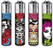 Clipper Feuerzeug 4er Set: (Calaca)