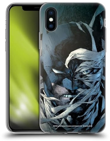 Head Case Designs Offizielle Batman DC Comics Neue Auflage Comic-Cover Hush Gel Handyhülle Hülle [Militärischer Schutzgrad] Kompatibel mit Apple iPhone X/iPhone XS