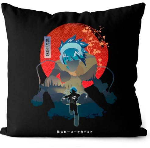 style3 Kyoka Jiro Kissen mit Füllung 40cm Baumwolle Superhero Japan Academia Manga
