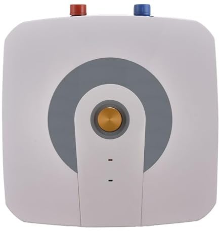 Evolve 15 Liters Undersink Electric Water Heater, 2 Years Warranty, 2kW Control Unit, B Class ErP Rating, UK Plug, overheat Protection and Thermal Cut with Triple Safety Device.