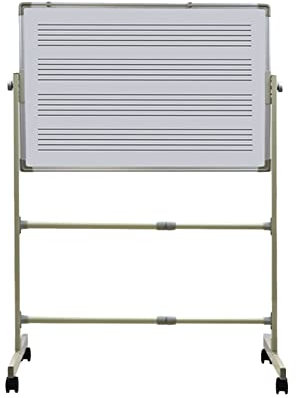 Music Staff Creation Teaching Whiteboard-Winkel, doppelseitig, mobil, höhenverstellbar, für Zuhause, Schule, Whiteboard-Winkel