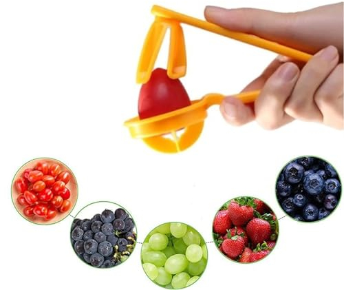 Coupe-tomate Raisin Trancheuse De Raisin Raisin Cerise Tomate Fraise Outil for Légumes Fruits Salade Décoration De Gâteau Créatif Petit Outil Trancheuse De Fruits