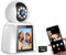 Telecamera di sorveglianza WiFi 2K con schermo da 2,8 pollici, comunicazione video bidirezionale per bambini, rilevamento del movimento IA e scheda SD, ideale per bambini, anziani e animali domestici