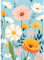QENSPE Diamond Painting Blumen 5D Diamant Komplett, Einfach Diamant Painting Set für Erwachsene, Bunt Diamond Art Malerei DIY Diamant Kunst Handwerk für Anfänger Wand Dekor 30x40 cm
