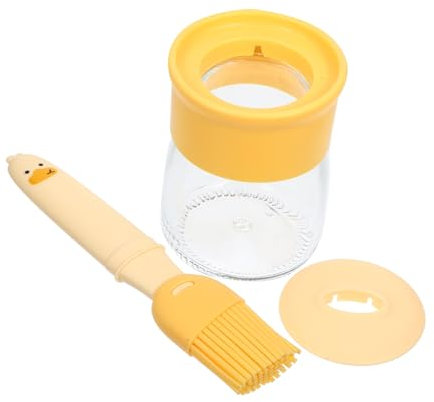 Hoement Oil Dispenser Brush Brush Oil Bottle for Cooking Family Picnic BBQ Tool