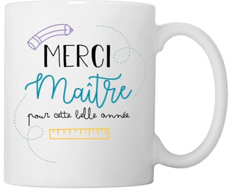 Ma Fabrique Perso - Mug - Merci Maître (MC006)