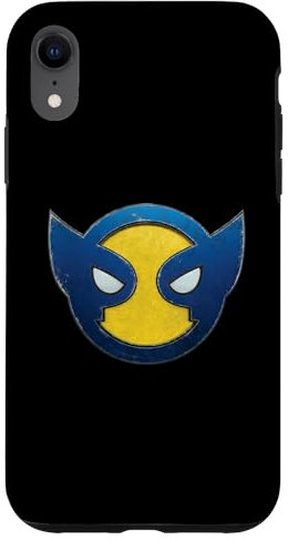 iPhone XR Marvel Studios Deadpool & Wolverine Logan Worn Emoji Icon Case